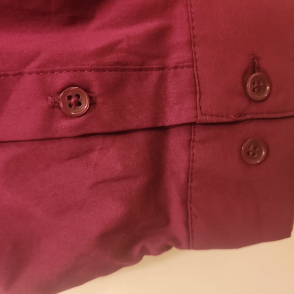 Simply Styled Plum Longsleeve Button Shirt NWT - Picture 6 of 8